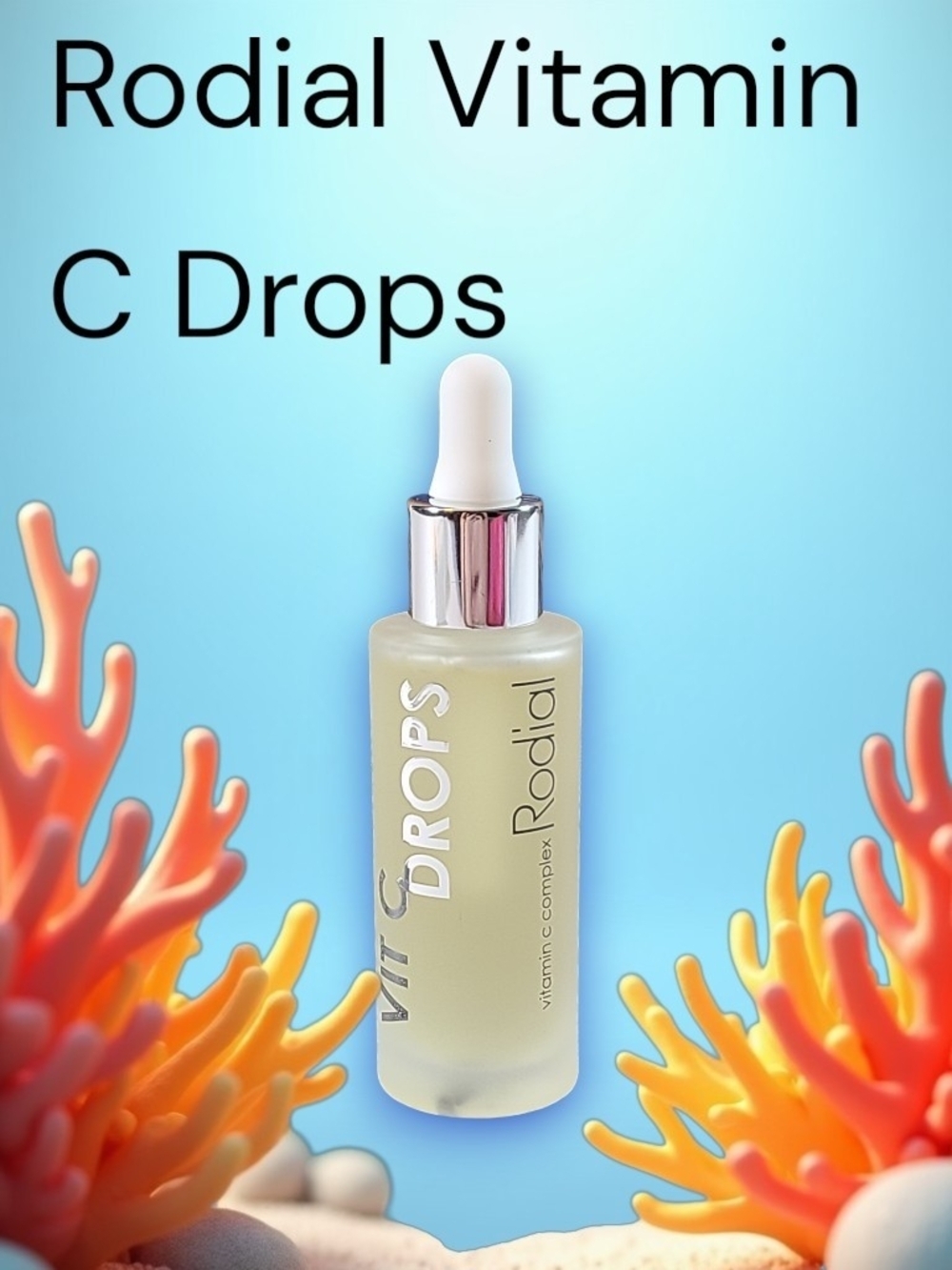 Rodial Vitamin C Drops Serum 1.01 Oz / 30 Ml NIB